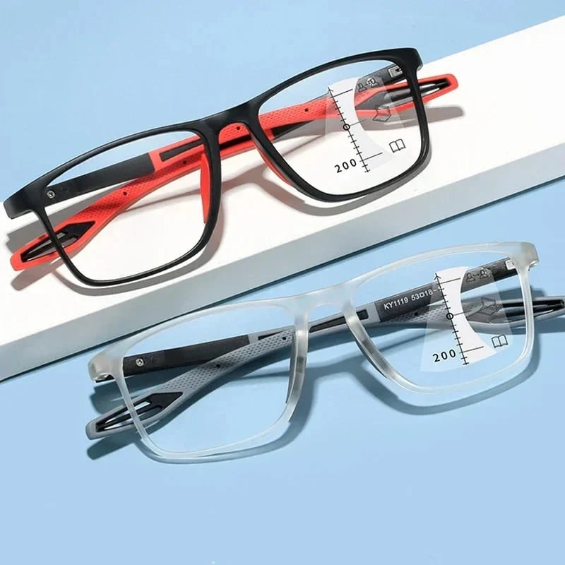 👓VisionSync Multifocal Glasses [Adaptive Technology] — Adaptive Focal Tech for 📚Reading, Driving & 💻Computer Use. No more switching!